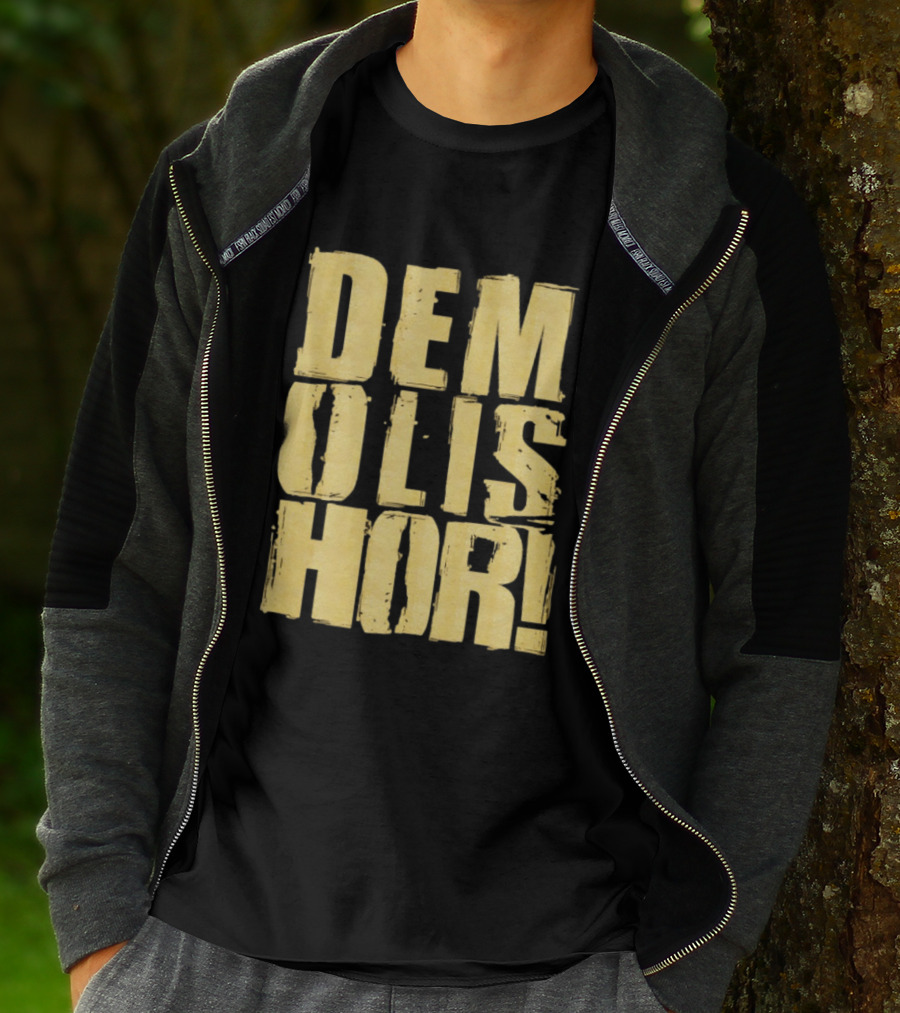DEMOLISHOR Gold T-Shirt