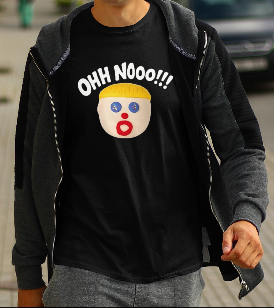 Oh No Mr Bill Iconic Claymation Face And Catchphrase From Classic TV Show T-Shirt