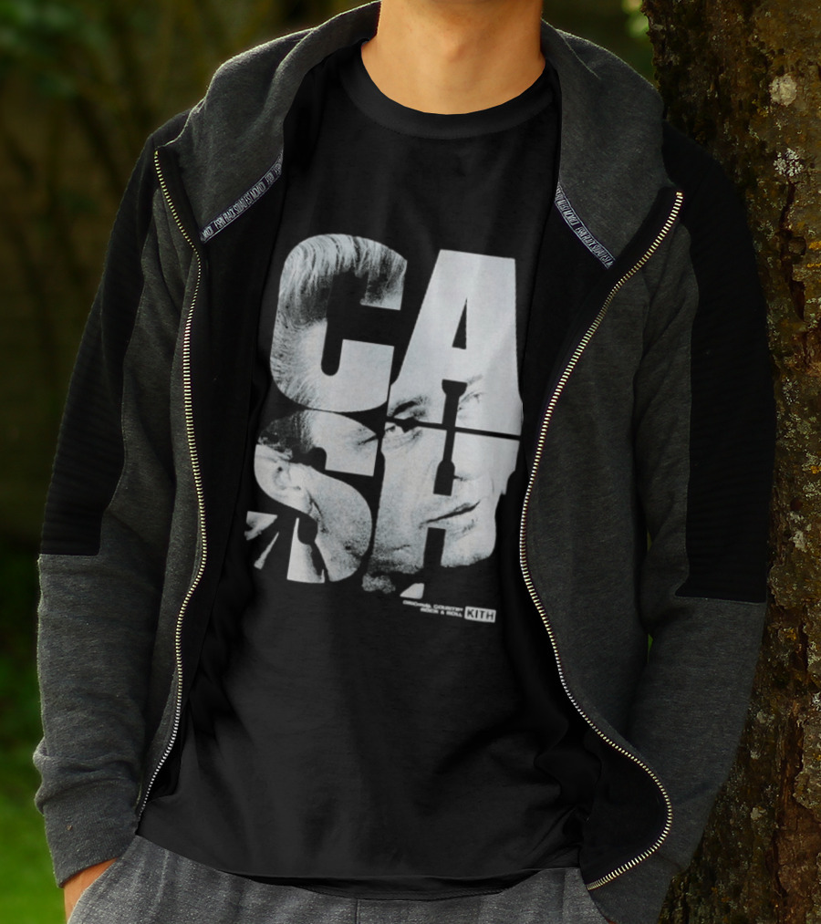 Johnny Cash Kith Records Rock N Roll Collection T-Shirt