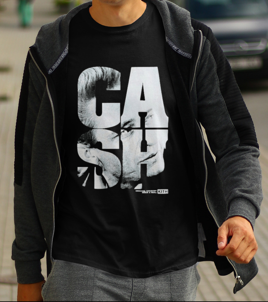 Johnny Cash Kith Records Rock N Roll Collection T-Shirt
