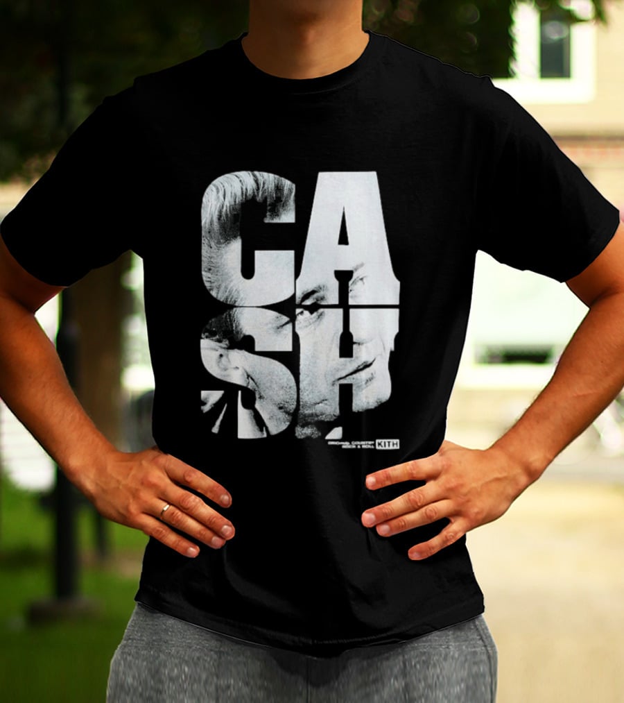 Johnny Cash Kith Records Rock N Roll Collection T-Shirt
