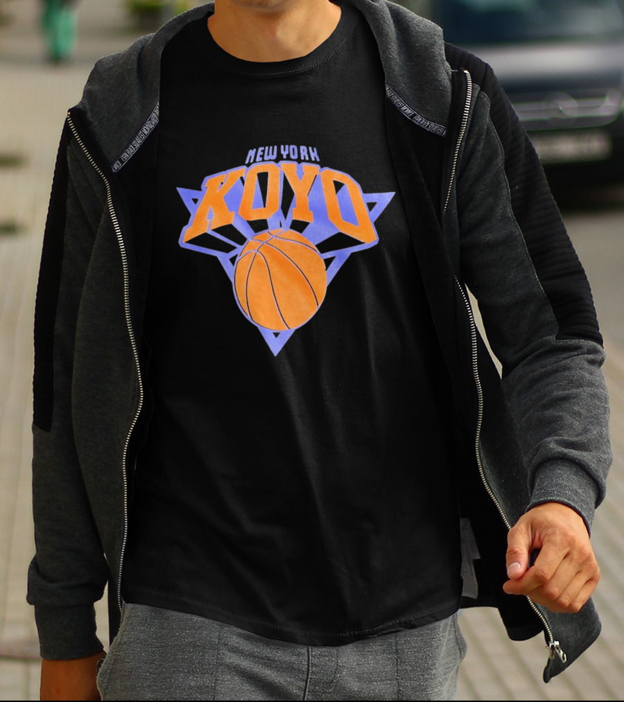 New York Koyo Basketball Vintage Style Sports Fan Collection T-Shirt