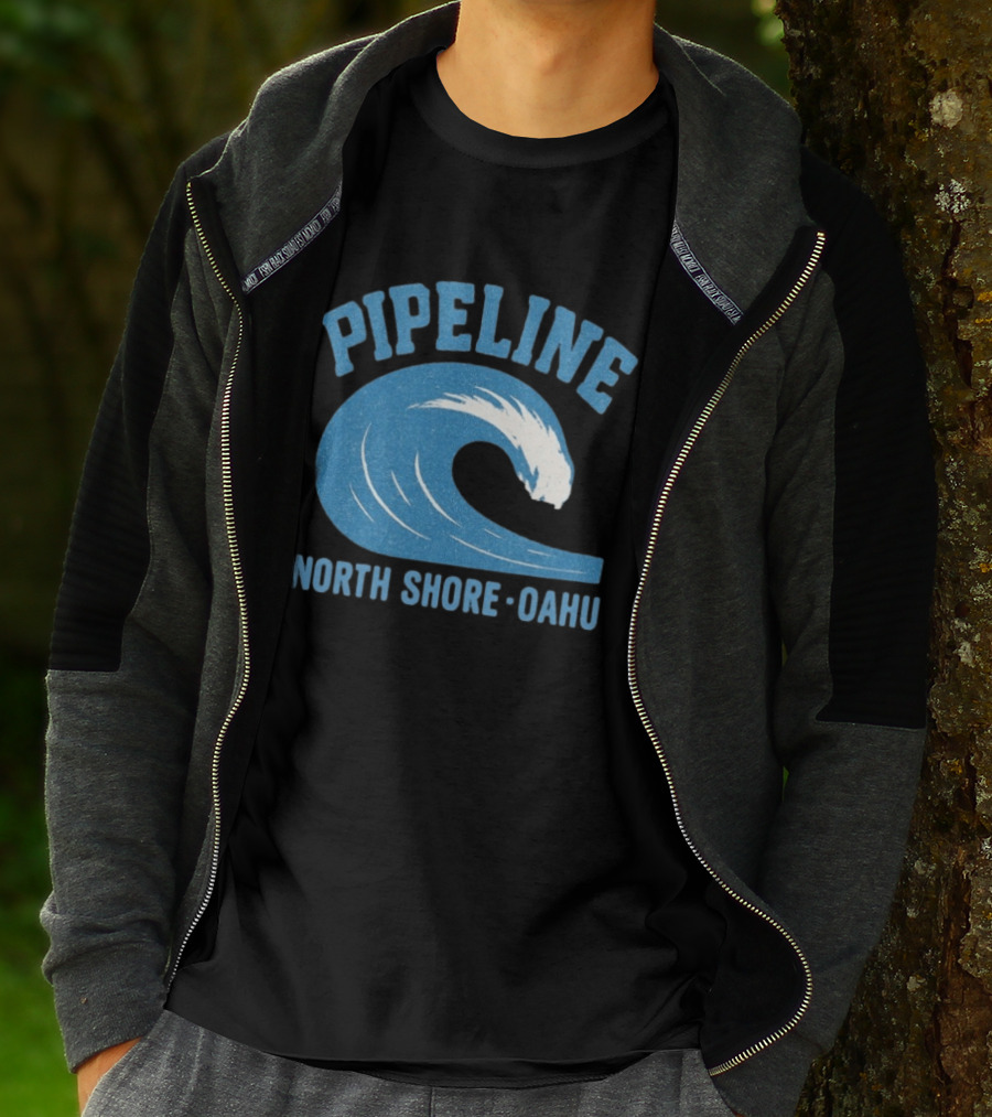 Pipeline North Shore Oahu Wave T-Shirt