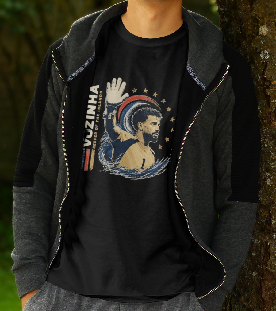 Vozinha Keeper Of The Islands Cape Verde National Football Team Stars T-Shirt