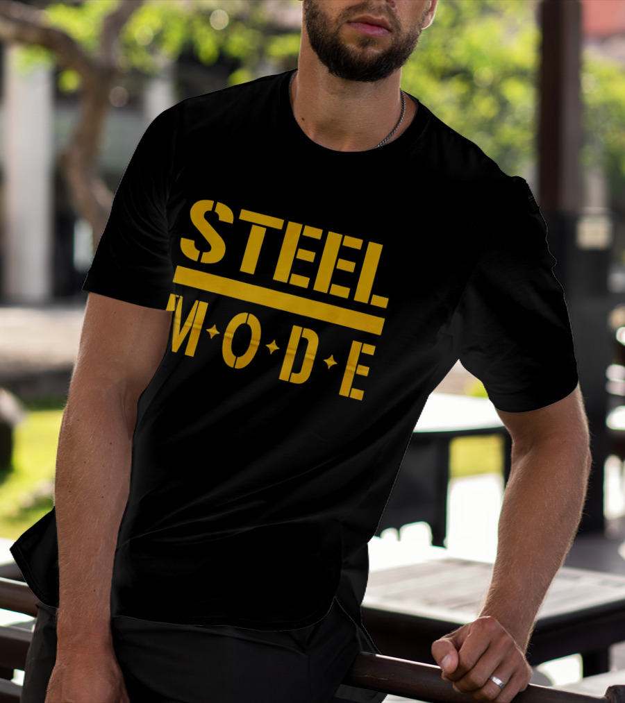 Steel Mode Pittsburgh Football Blanket T-Shirt