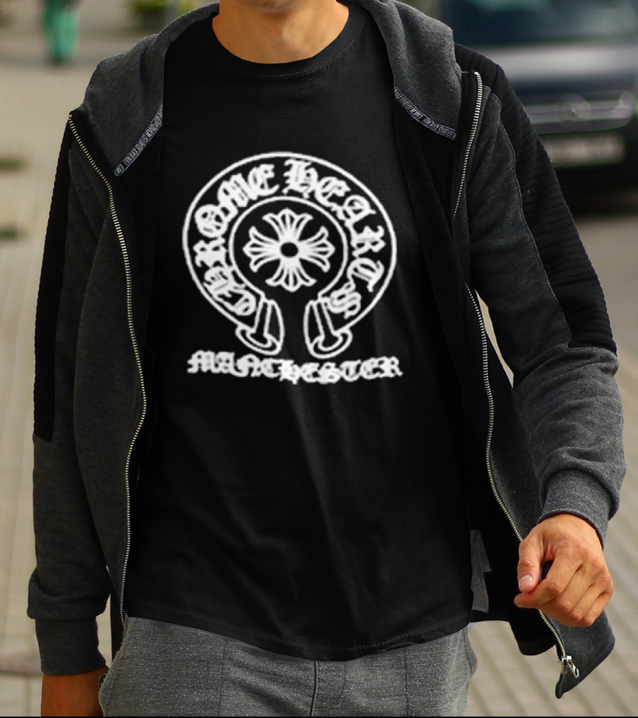 Chrome Hearts Manchester Exclusive Horseshoe Motif T-Shirt