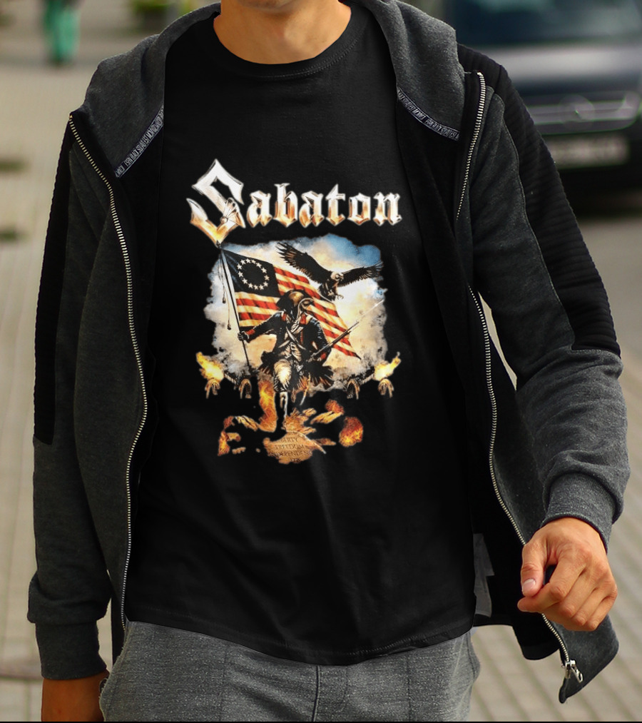 Sabaton Liberty Of Death USA 4th Of July 2026 Independence Freedom T-Shirt