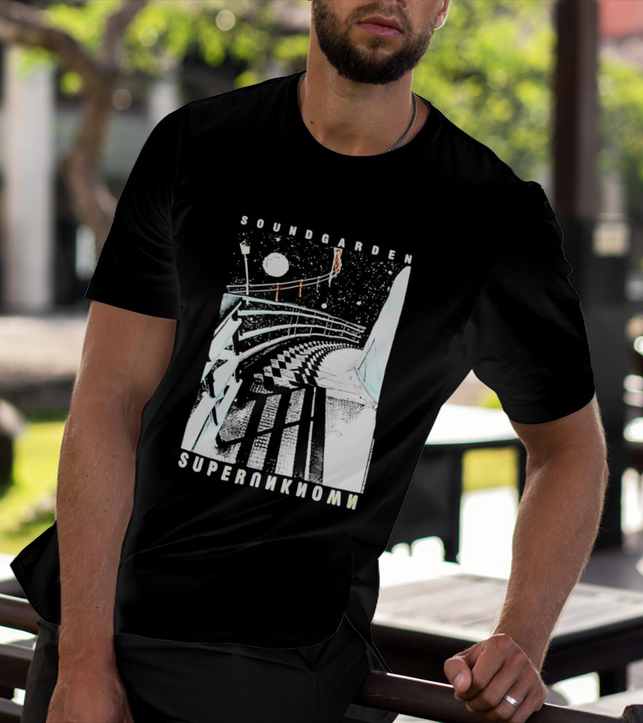 Soundgarden Superunknown Album Art Pathway Scene T-Shirt