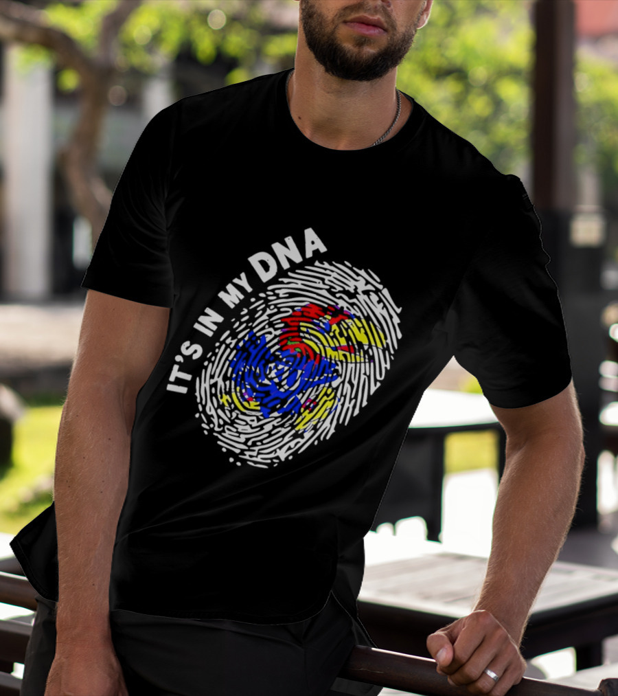 Kansas Jayhawks It's In My DNA Fingerprint T-Shirt