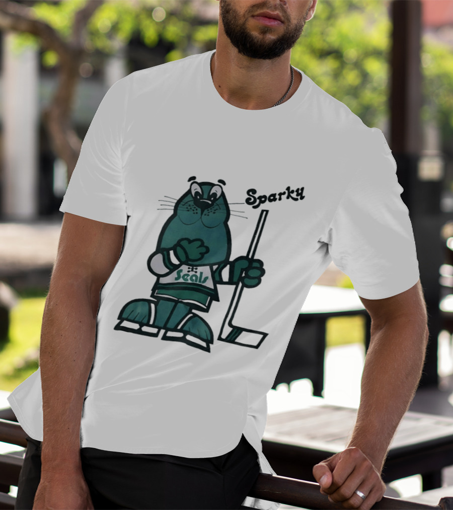 Sparky Seals Hockey Team California Golden Seals T-Shirt