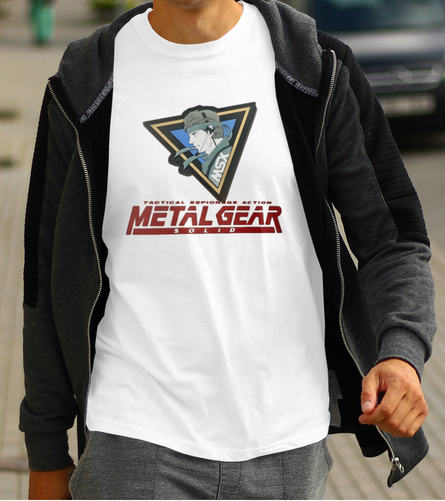 Metal Gear Solid MSX Tactical Espionage Action Hero T-Shirt