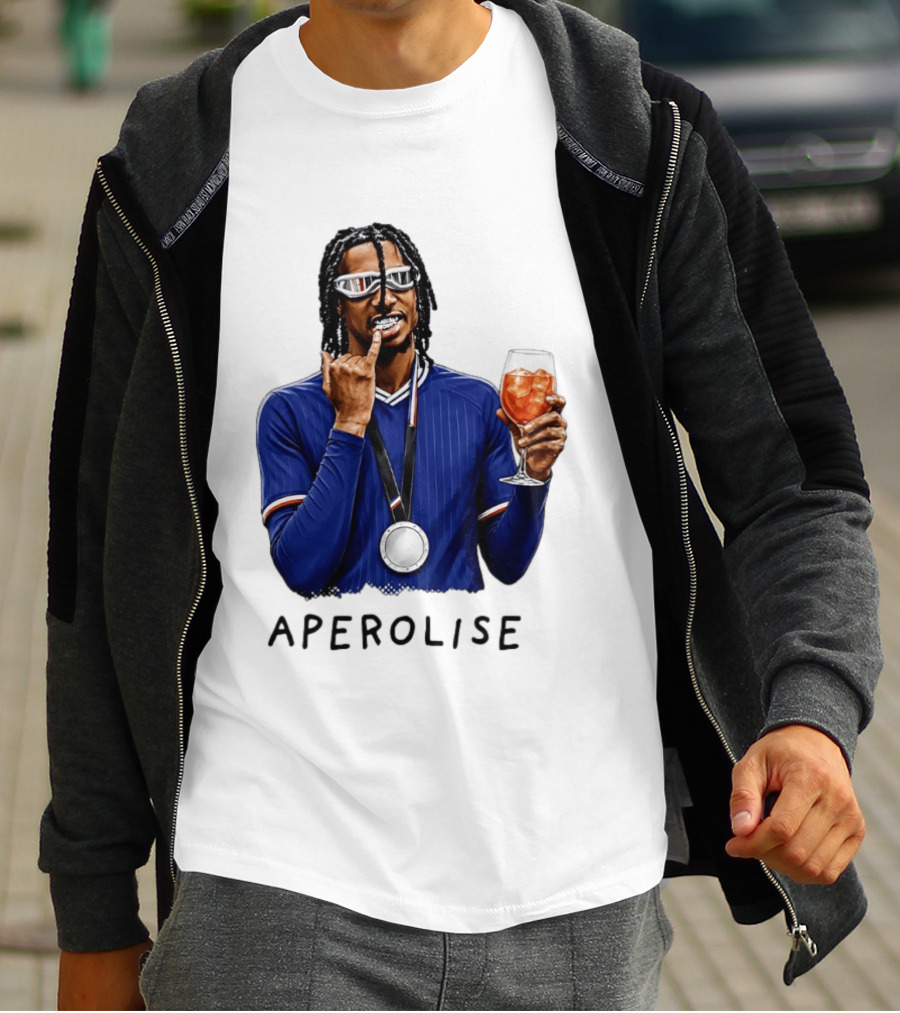 Michael Olise Aperolise Crystal Palace Player Celebration T-Shirt