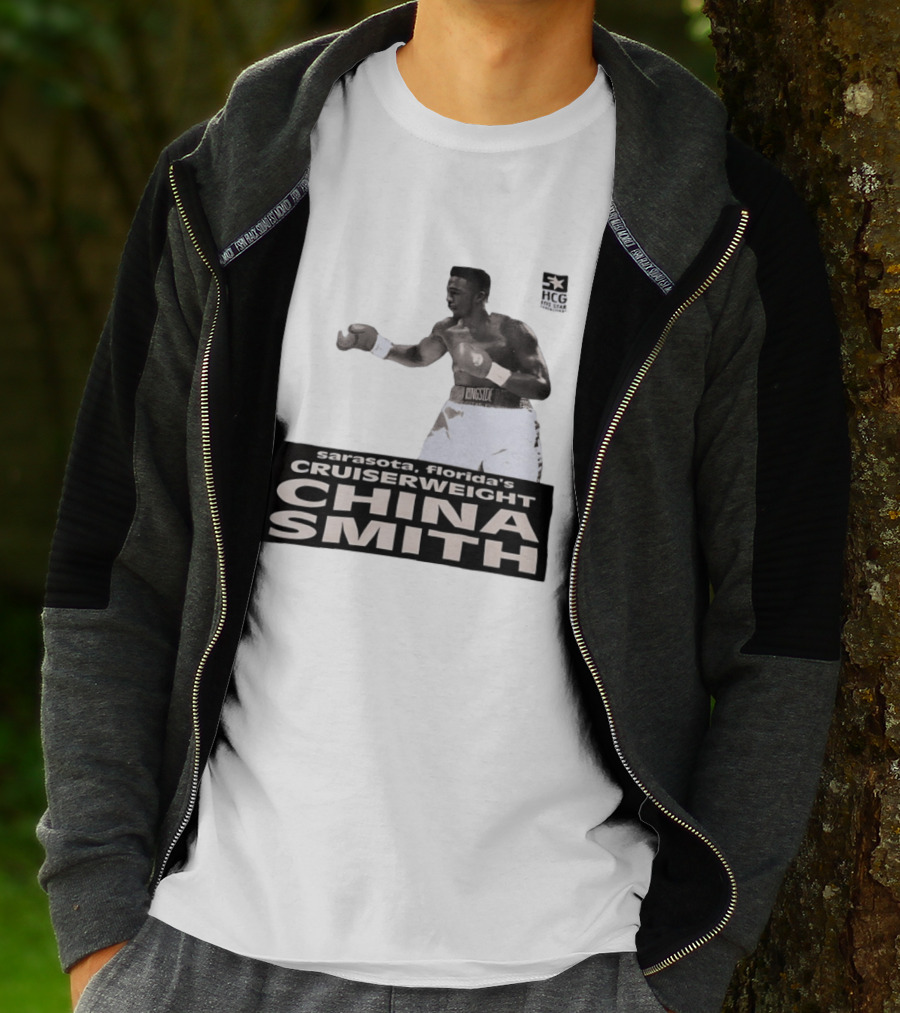 China Smith Sarasota Florida Cruiserweight Boxing Legend HCG Five Star Productions T-Shirt