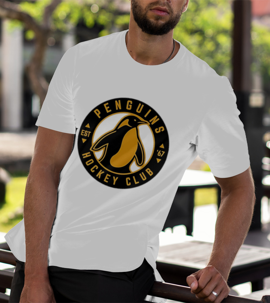 Penguins Hockey Club Est 1967 NHL Circular T-Shirt