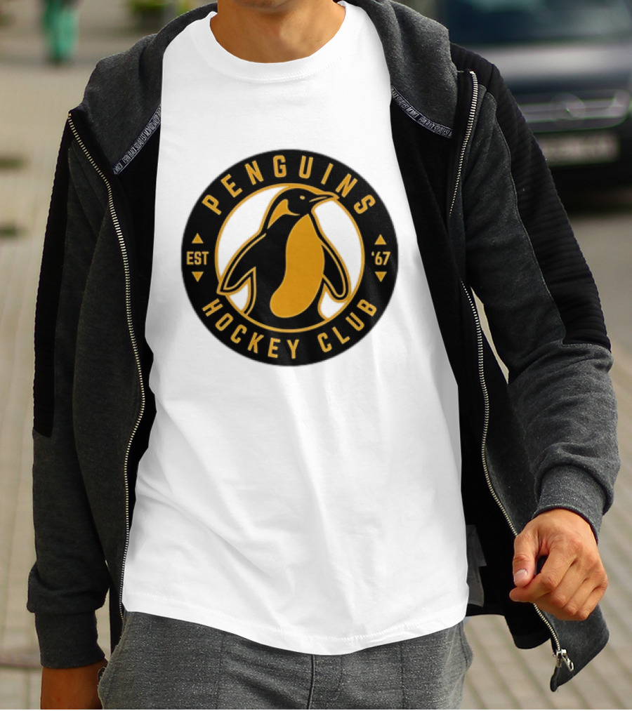 Penguins Hockey Club Est 1967 NHL Circular T-Shirt