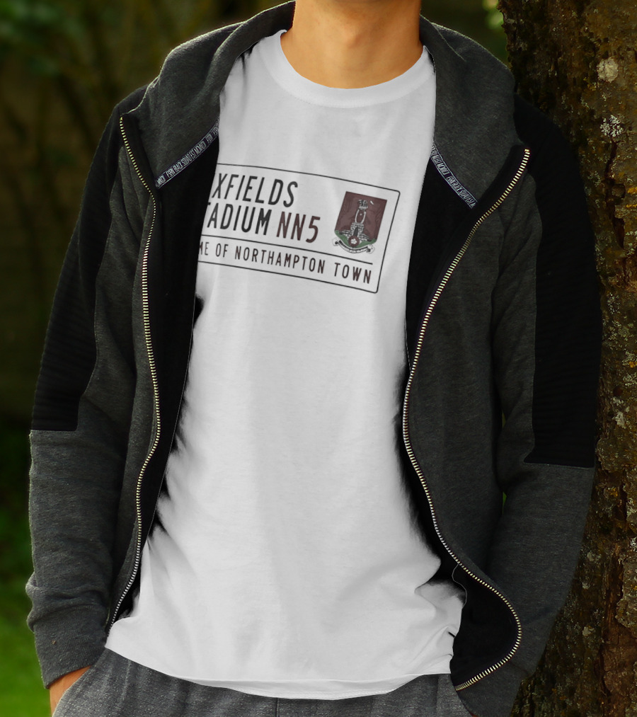 Sixfields Stadium NN5 Home Of Northampton Town Football Club T-Shirt
