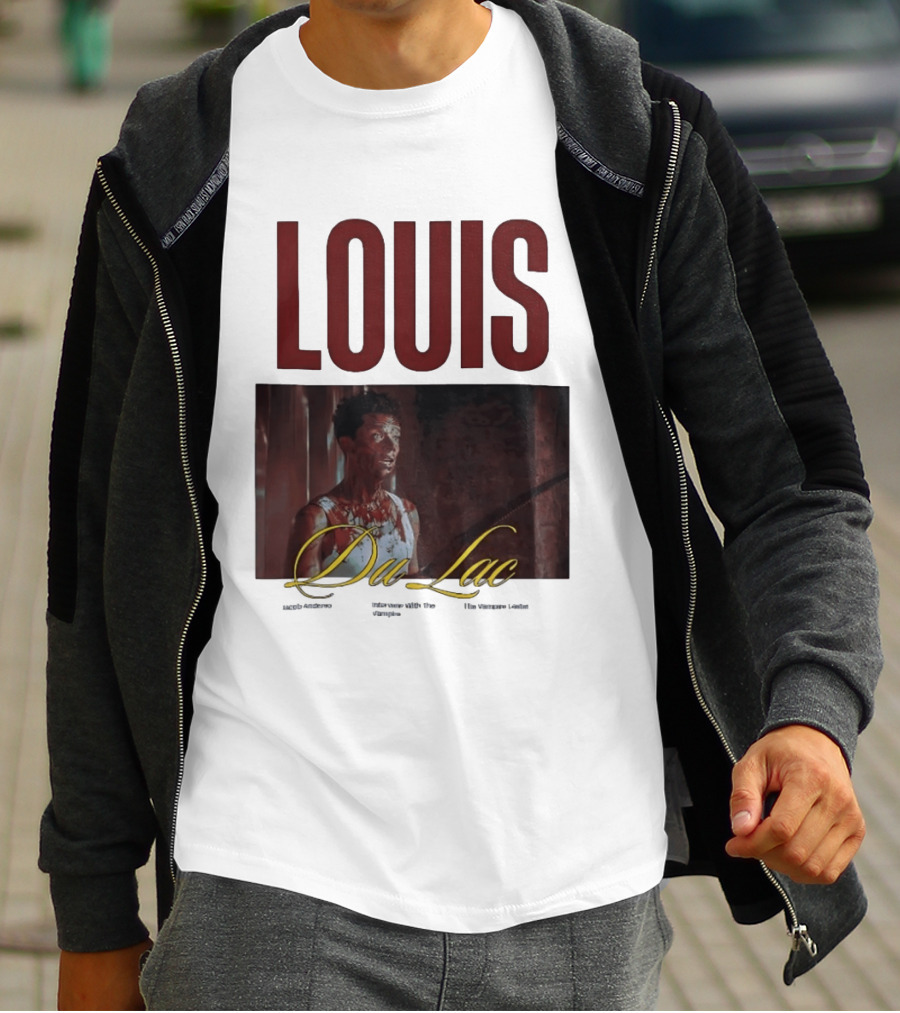 Louis Du Lac Jacob Anderson Interview With The Vampire Bootleg T-Shirt