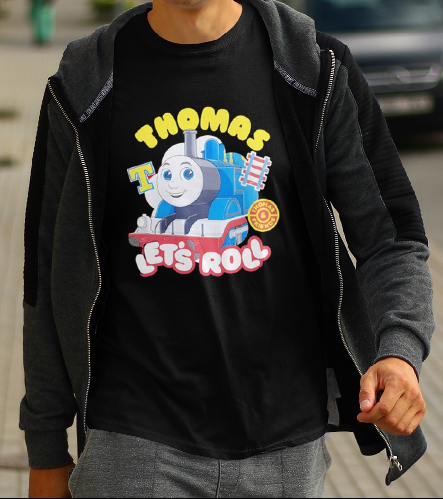 Thomas The Tank Engine Let's Roll Thomas And Friends T T-Shirt