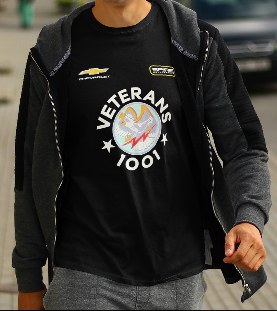 Veterans 1001 Spire Motorsports Chevrolet Eagle Legends T-Shirt