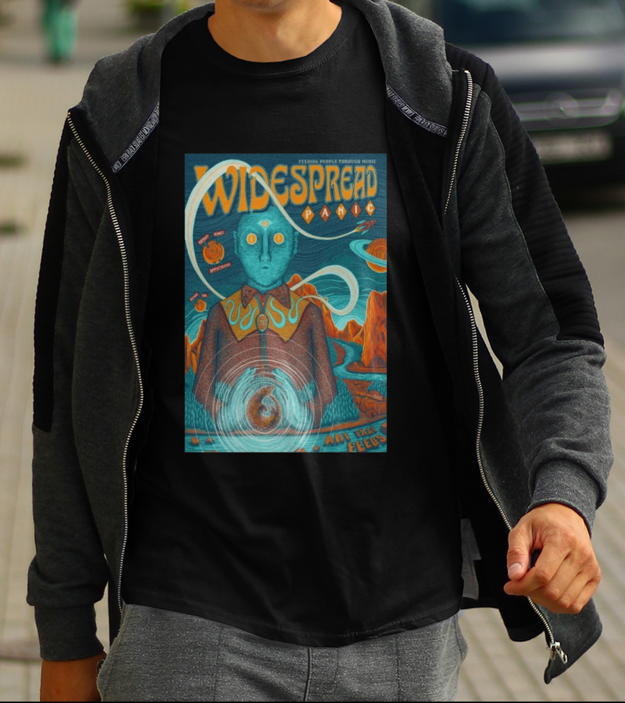 Widespread Panic Hayden Homes Amphitheater Bend OR Jul 10 11 2026 Art That Feeds T-Shirt