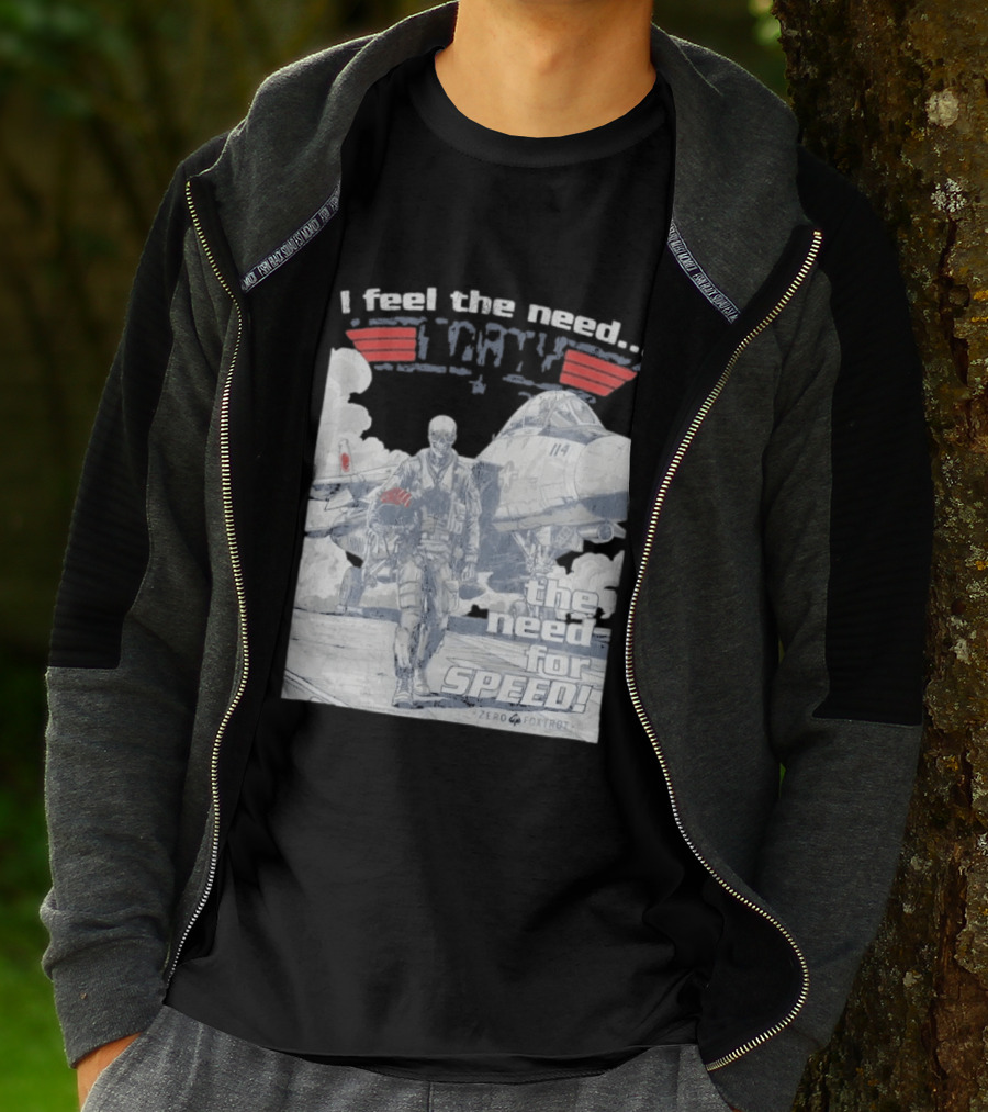 Zero Foxtrot I Feel The Need The Need For Speed Maverick T-Shirt