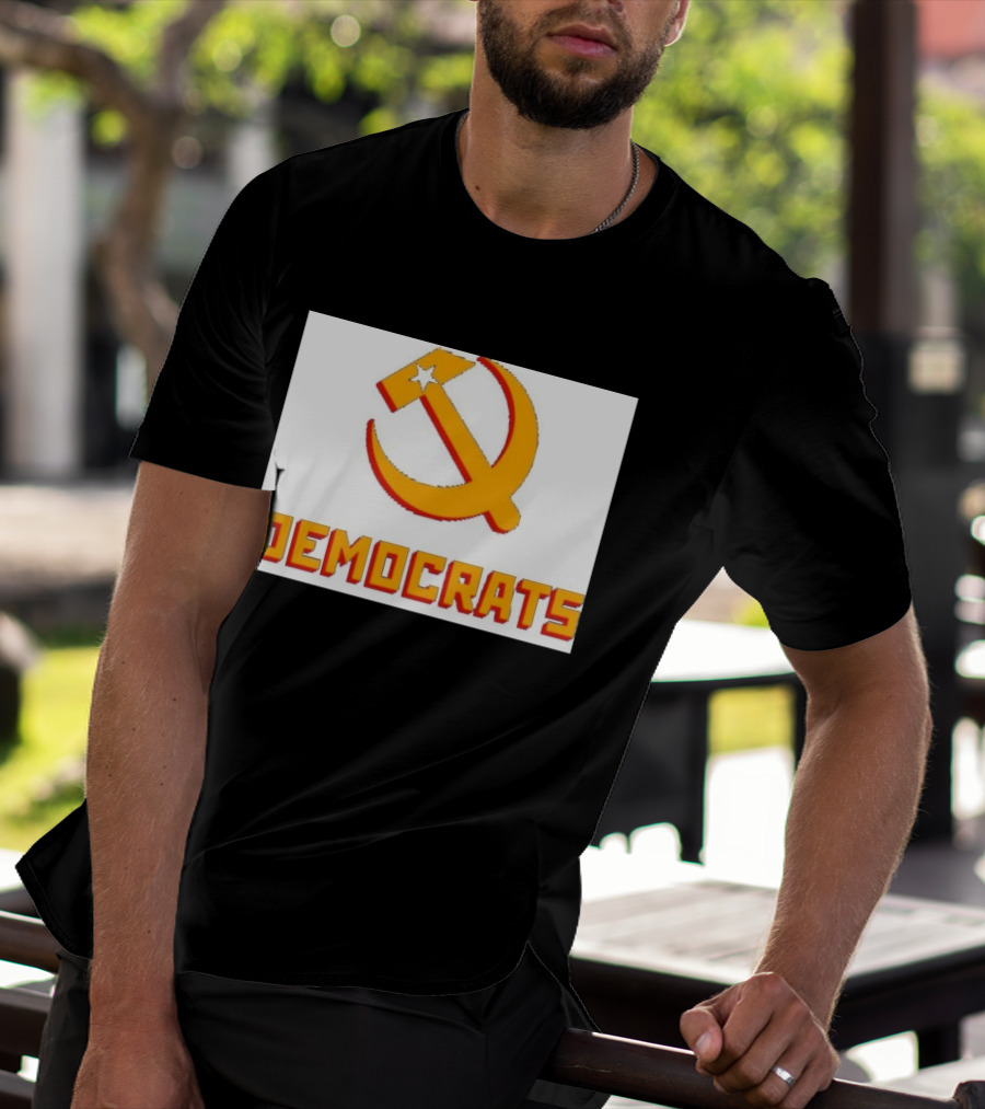 Zohran's Communist Democrats Hammer And Sickle T-Shirt