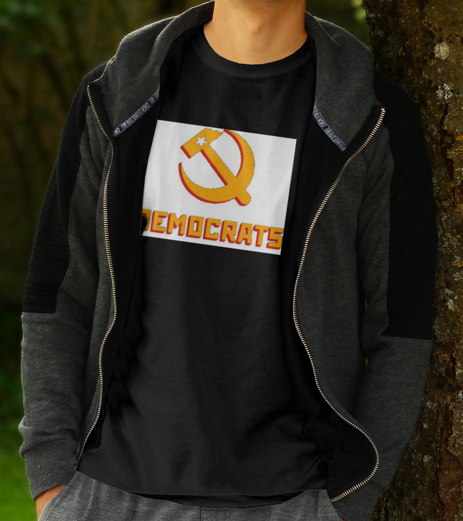 Zohran's Communist Democrats Hammer And Sickle T-Shirt