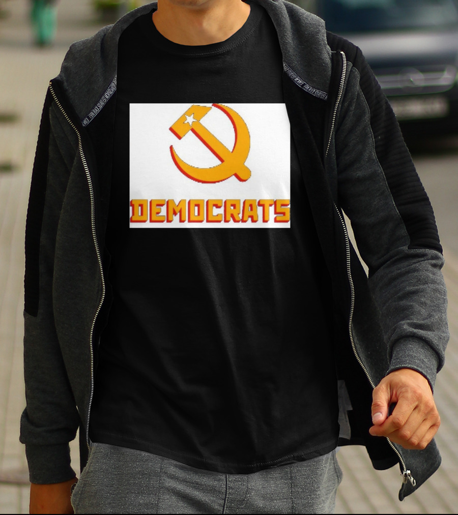 Zohran's Communist Democrats Hammer And Sickle T-Shirt