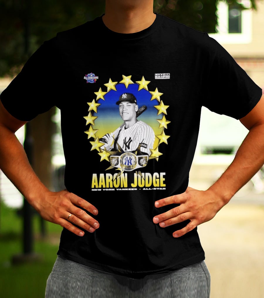 Aaron Judge New York Yankees All Star MVP 2026 Philadelphia Event Stars T-Shirt