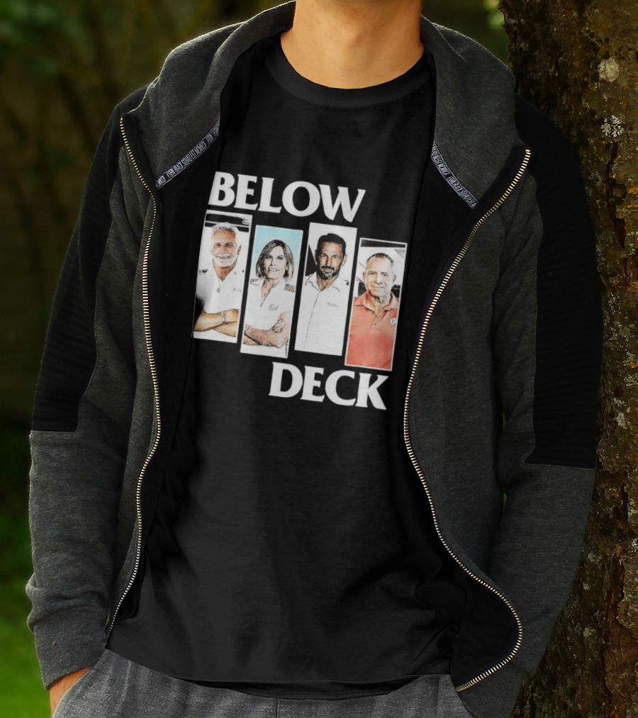 Below Deck Captains Lee Rosbach Sandy Yawn Portraits T-Shirt