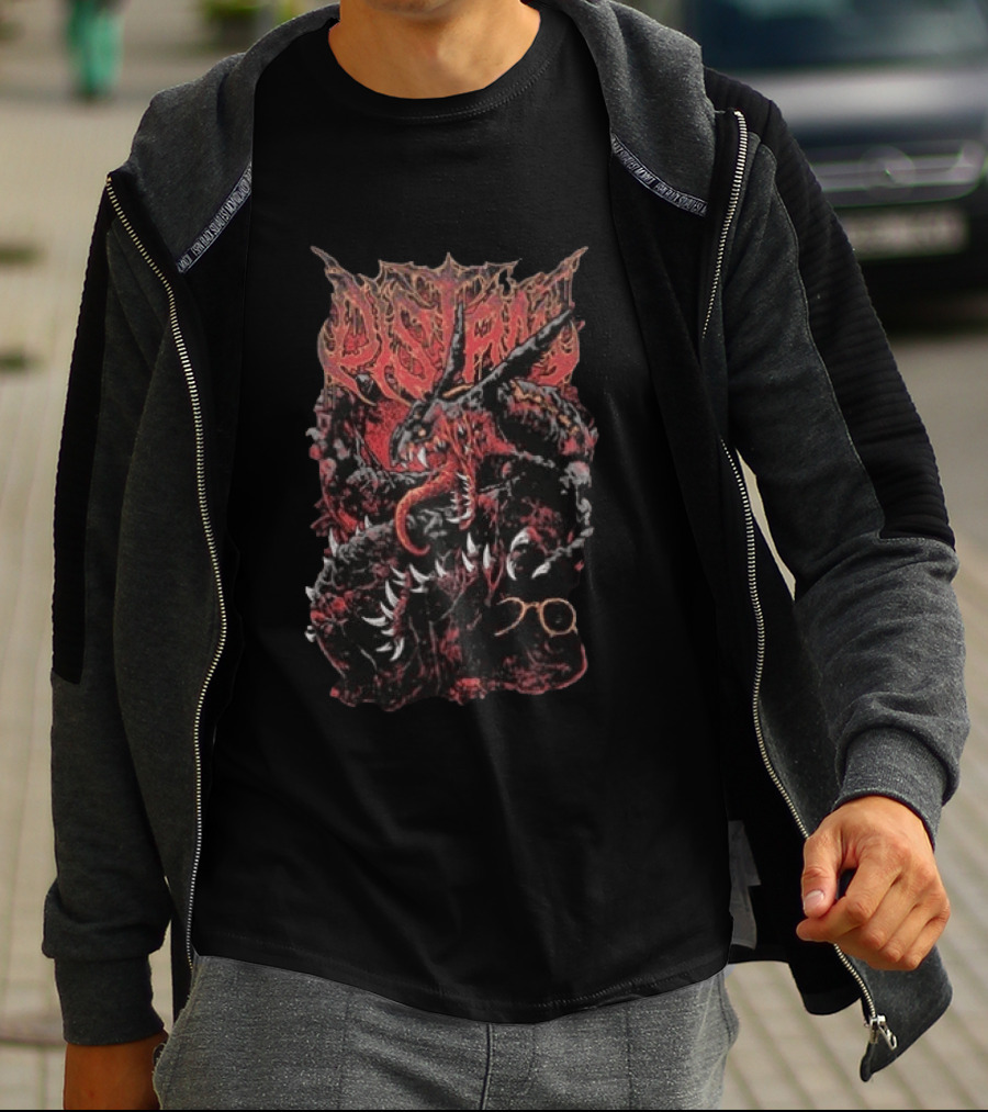 Distant The Skies Turn Red With The Blood On Your Hands Shiny Sky Lord Dragon Fantasy T-Shirt