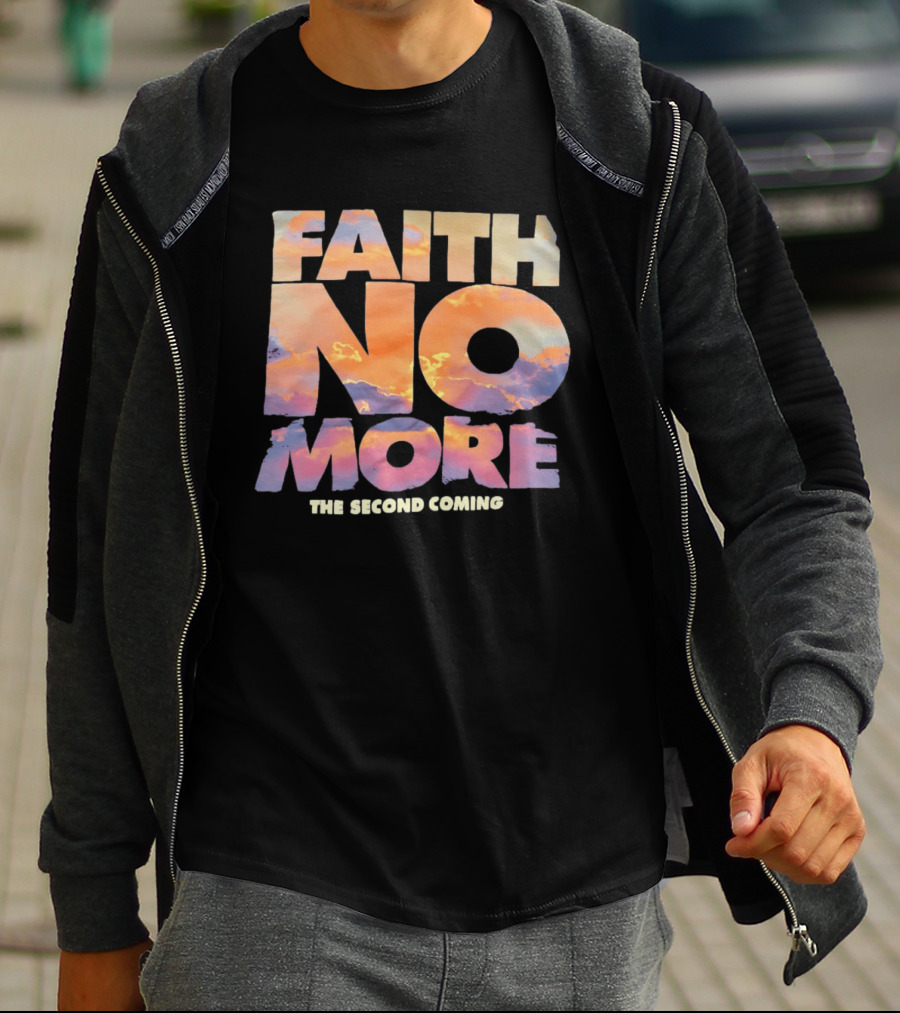 Faith No More The Second Coming Sunset Cloud Band T-Shirt