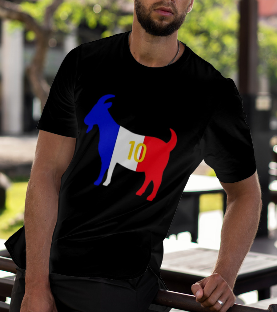 France Goat 10 Kylian Mbappe French Football Soccer Legend T-Shirt
