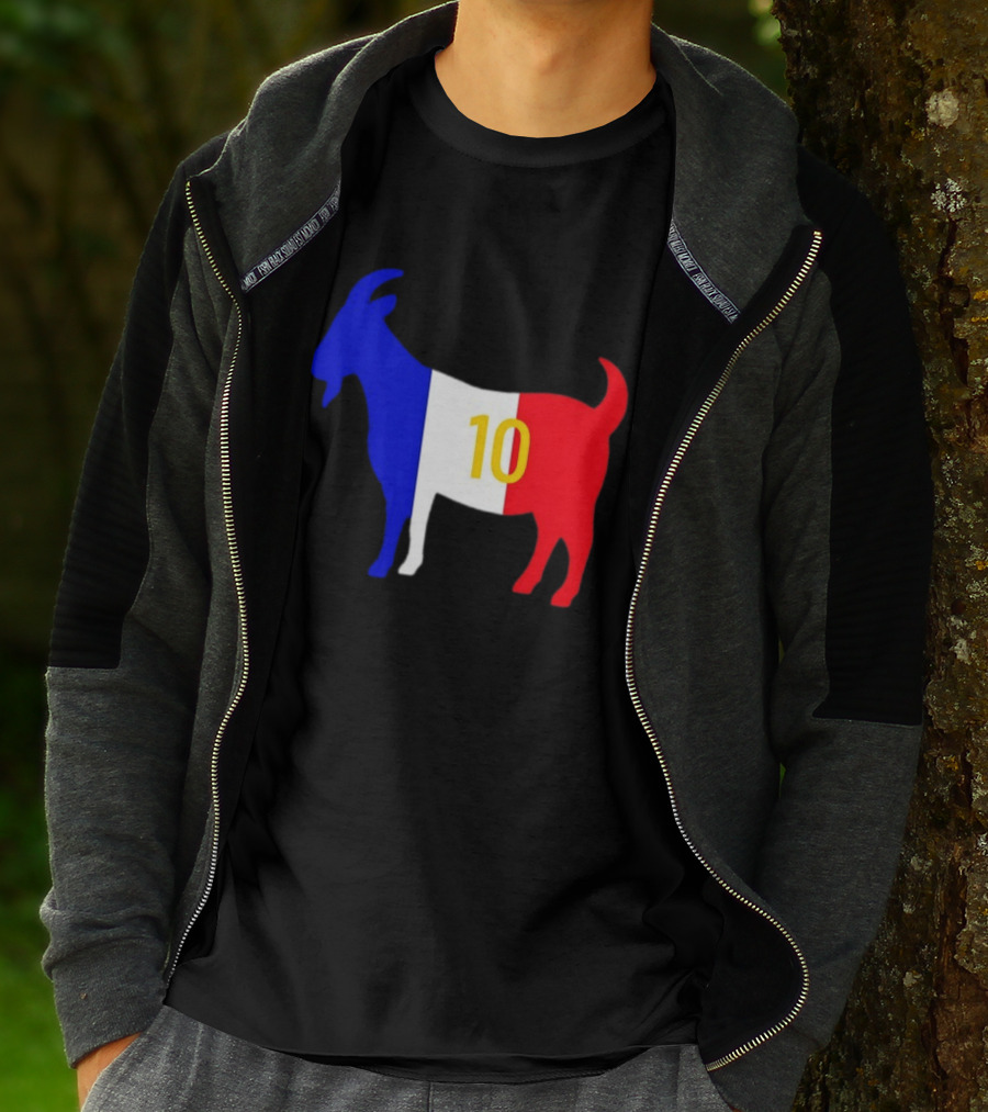 France Goat 10 Kylian Mbappe French Football Soccer Legend T-Shirt