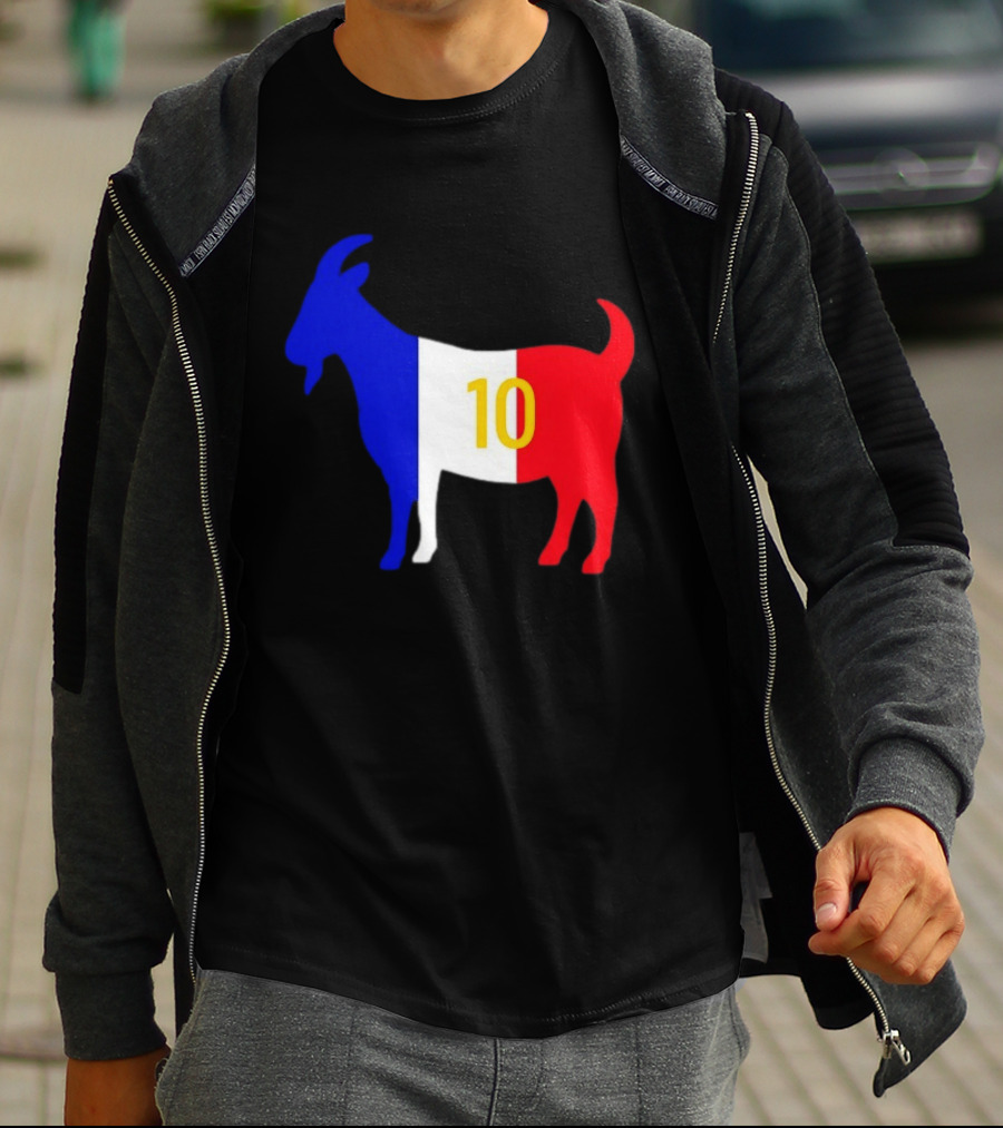 France Goat 10 Kylian Mbappe French Football Soccer Legend T-Shirt