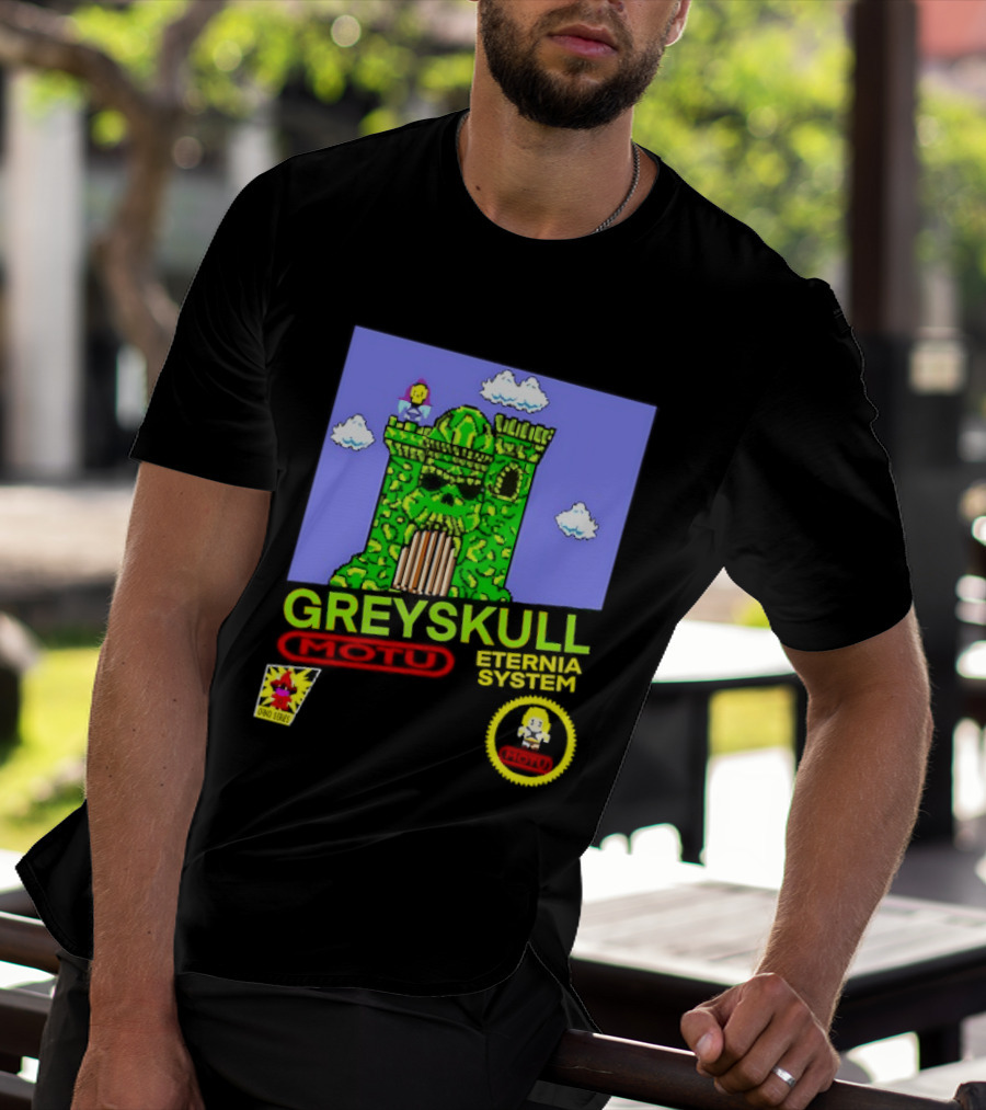 Greyskull Eternia System Motu Orko Series Castle T-Shirt