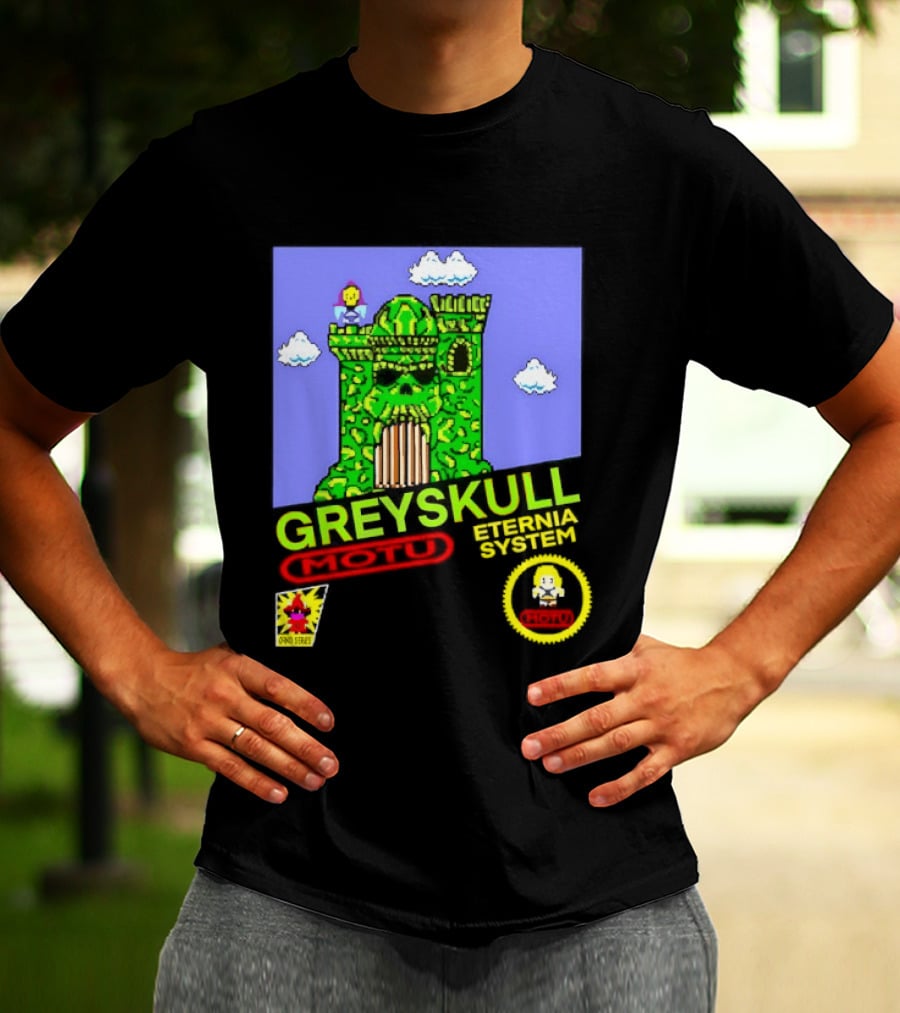 Greyskull Eternia System Motu Orko Series Castle T-Shirt
