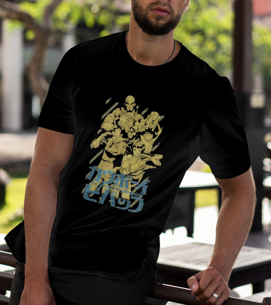 Cowboy Bebop Spike Spiegel Faye Valentine Crew T-Shirt