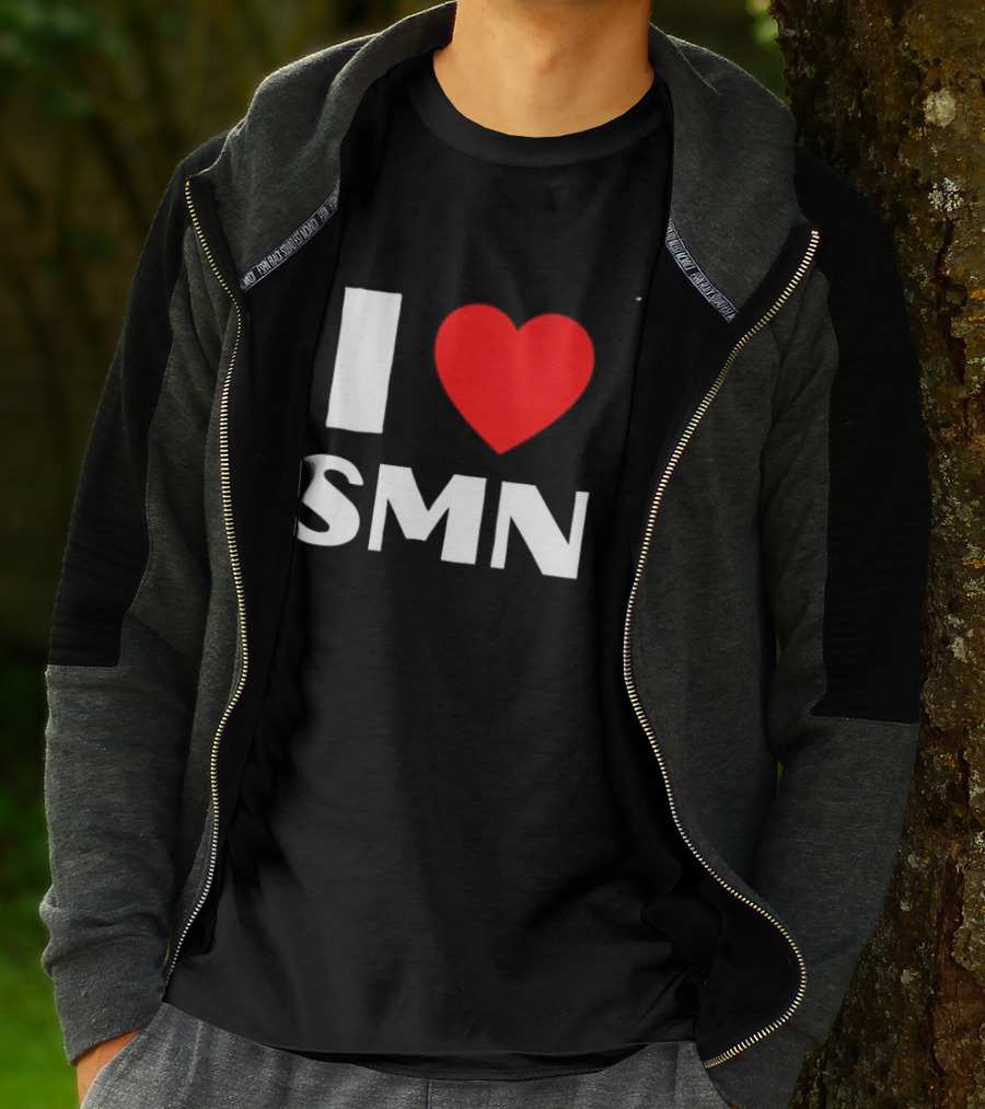 I Love SMN Heart T-Shirt