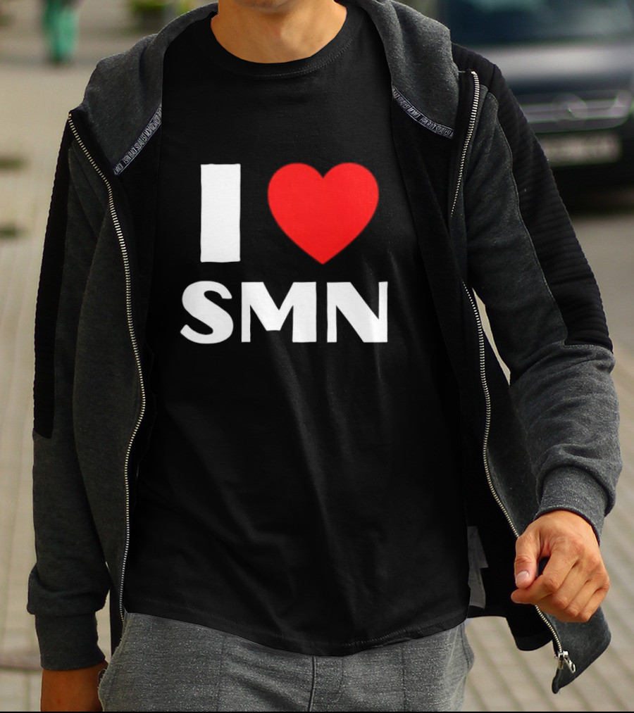I Love SMN Heart T-Shirt