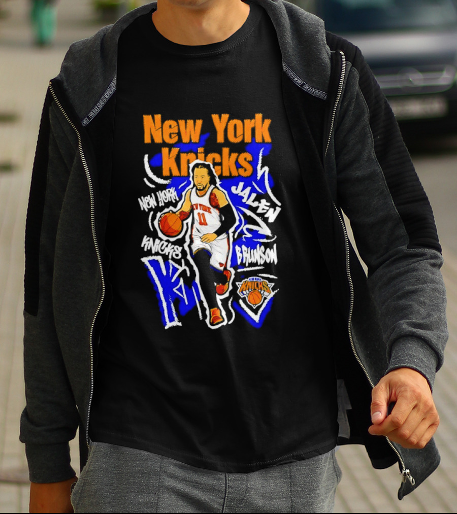 New York Knicks Jalen Brunson MVP Players NBA Basketball T-Shirt