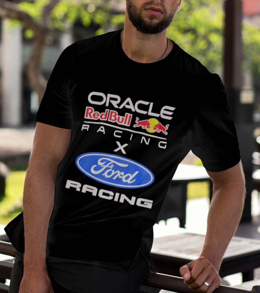Oracle Red Bull Racing X Ford Racing Formula 1 Collaboration T-Shirt