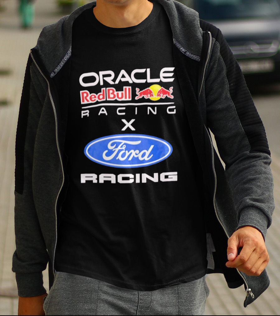 Oracle Red Bull Racing X Ford Racing Formula 1 Collaboration T-Shirt