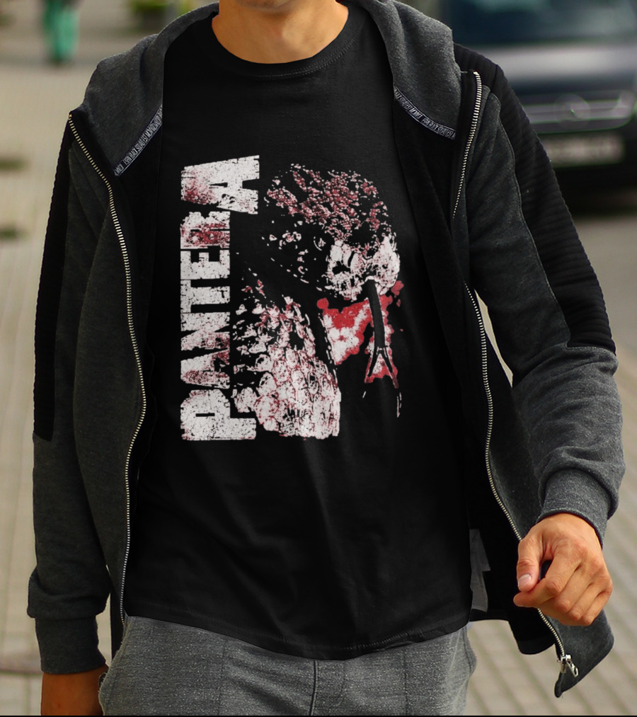 Pantera UK And EU Tour 2026 Rattlesnake Snake Skull Band T-Shirt