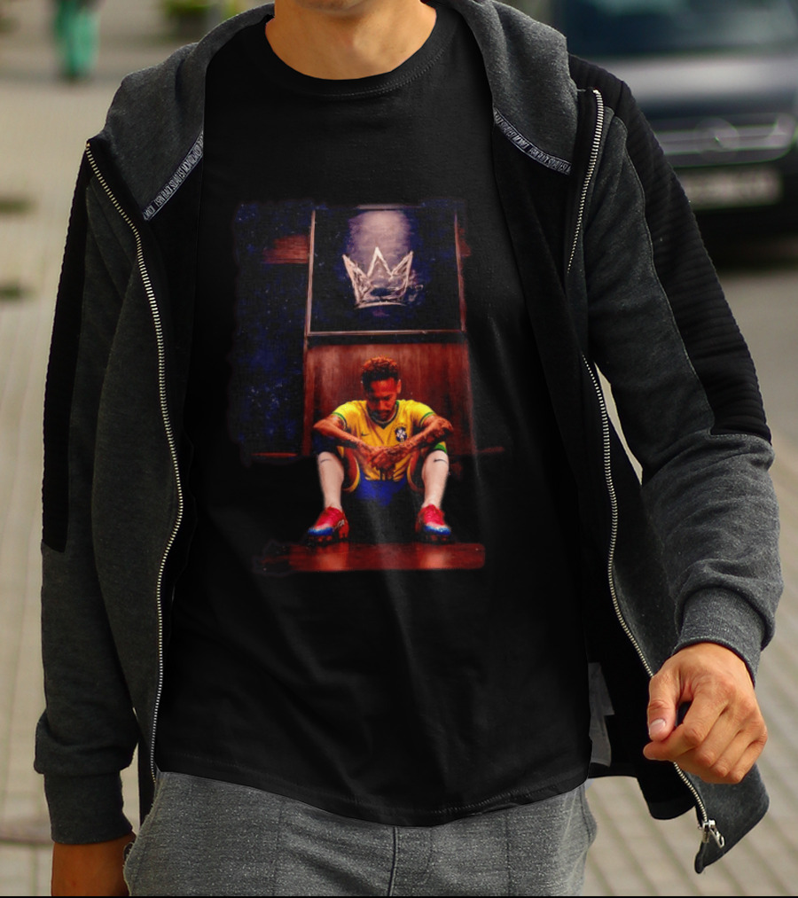 Neymar King The Last Samba Brazil Soccer Legend T-Shirt
