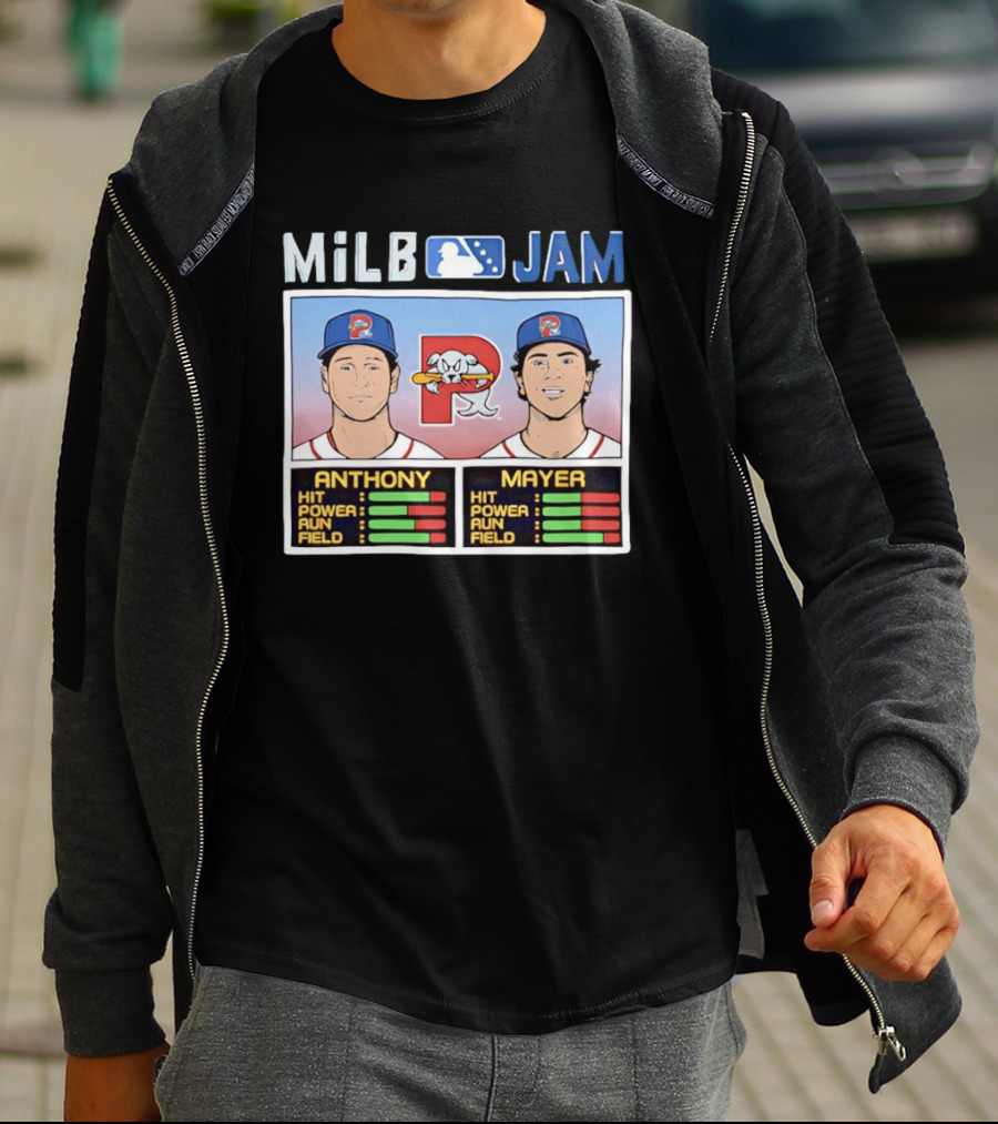 MiLB Jam Roman Anthony Marcelo Mayer Portland Sea Dogs T-Shirt