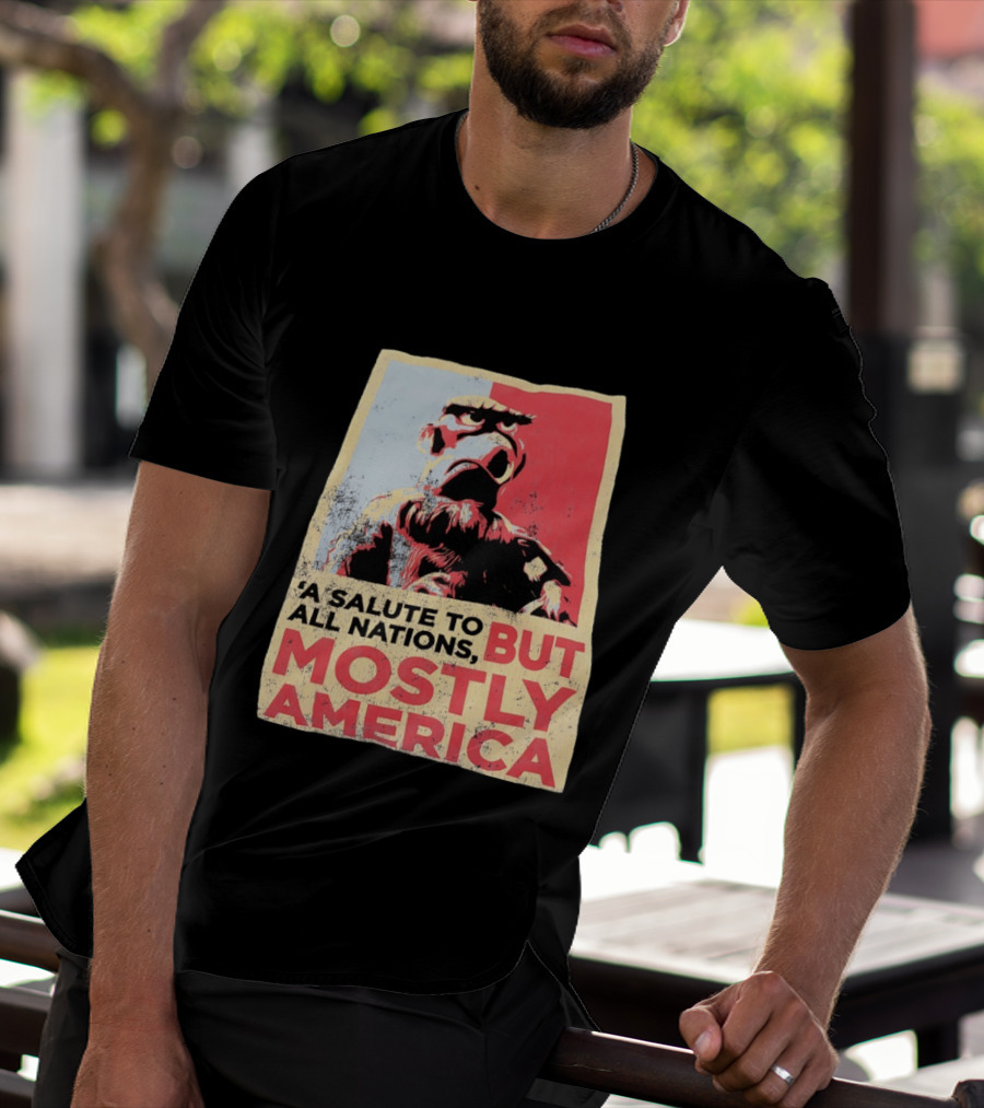 Sam The Eagle A Salute To All Nations But Mostly America Muppets T-Shirt