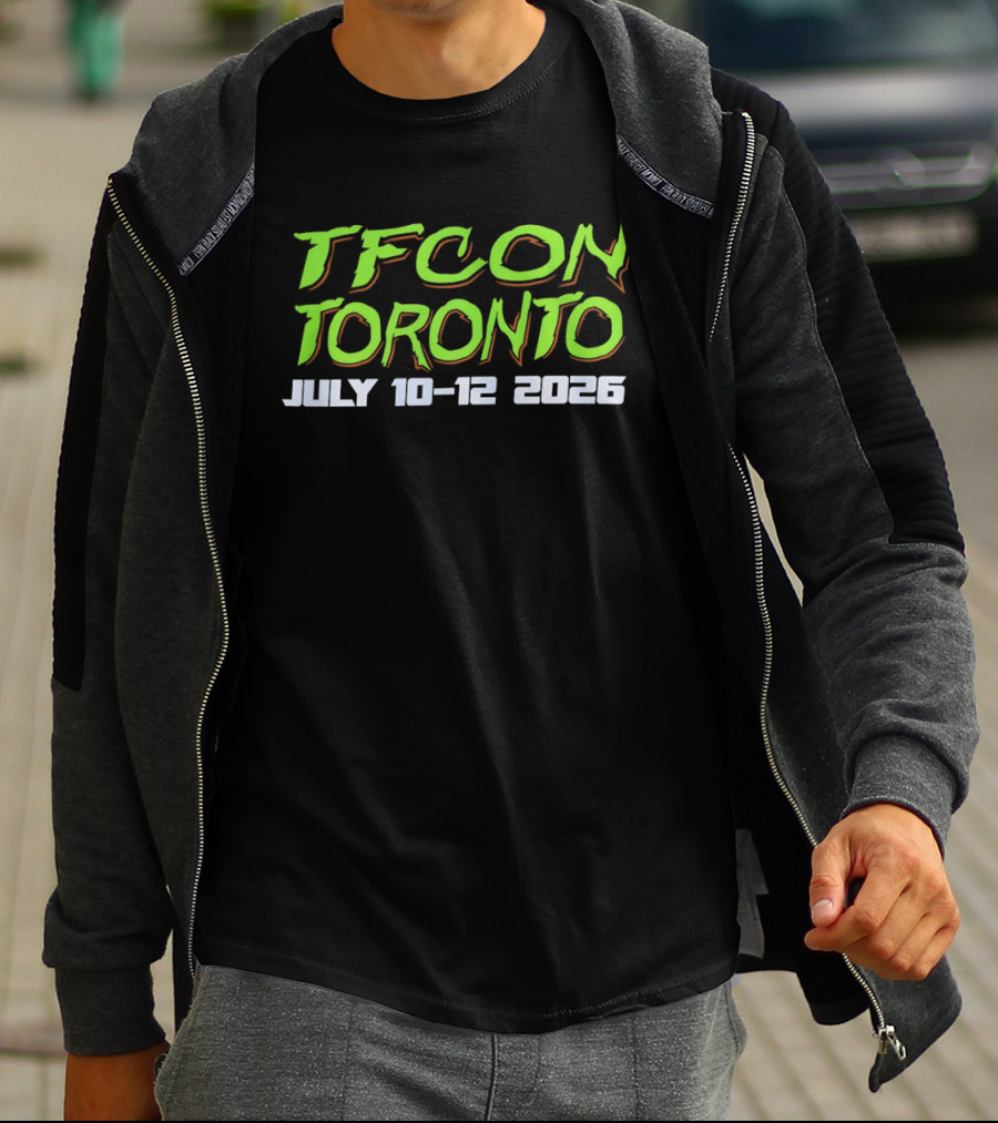 TFCon Toronto July 10 12 2026 Transformers Event T-Shirt