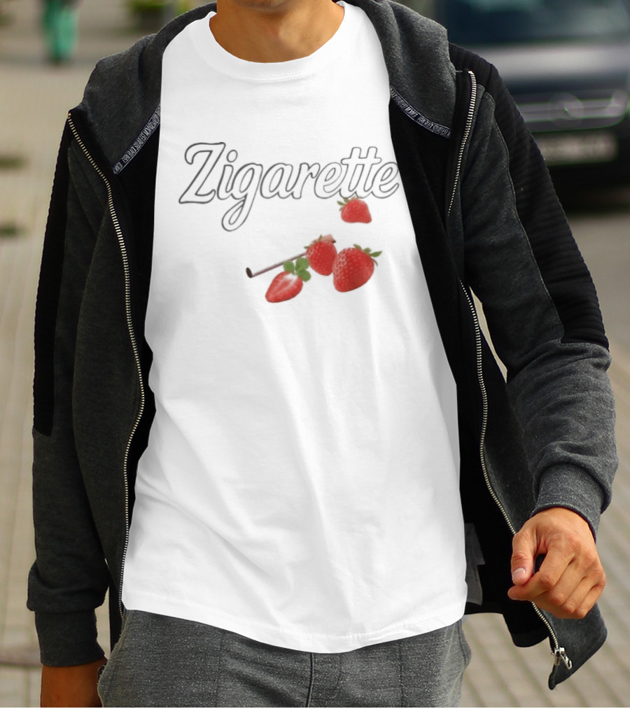 Versager Clothing Zigarette Strawberry Aesthetic T-Shirt