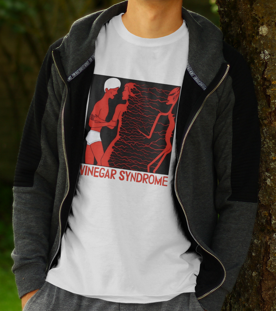 Vinegar Syndrome Cult Film Horror Home Video Vintage Aesthetic T-Shirt